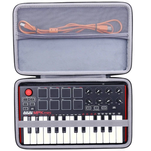 co2CREA Hard Case Replacement for Akai Professional MPK Mini MKII/MPK Mini Play 25 Key USB MIDI Keyboard Controller