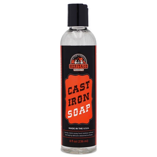 Old Timer Heritage Products Heritage Products Cast Iron Soap – All Natural Skillet Cleaning Soap Cleans, Restores, Removes Rust from Griddle, Grill Grate, Dutch Oven - Cast Iron Cleaner for Home and Camping