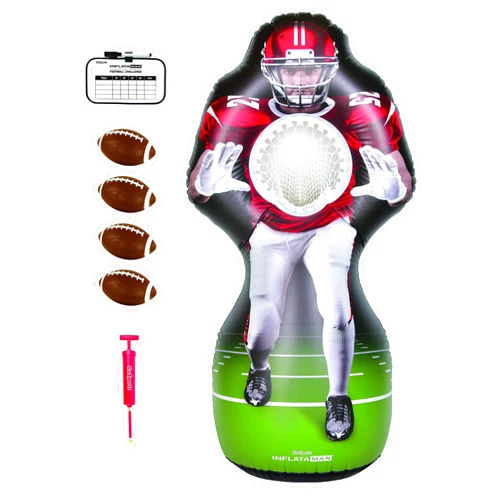 GoSports Inflataman Football Challenge - Inflatable Receiver Touchdown Toss Game