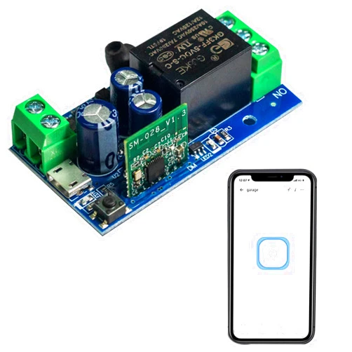 RODOT Ewelink WiFi Wireless Smart Relay Module USB 5v/12v/24v/48v Inching Selflock Remote ON Off Power Switch for Access Control,Turn on PC, Compatible with Alexa Google Home
