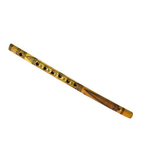 Tarini Gallery Decorative Traditional Handmade Hand carved Wooden Bamboo Flute Basuri Indian Musical Instrument for Gifting and Decoration