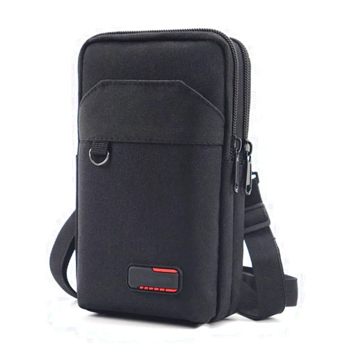 WCALULEG Travel Cell Phone Pouch Belt Pouch, Phone Holster Crossbody Bag with Shoulder Strap for iPhone Case Holder for Hand with Neck Lanyard Smartphone Walking Passport Wallet