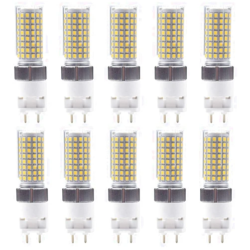 RYTM LED G12 Bulbs, G12 Bi-Pin Base Corn Bulbs,12 Watt 1500LM,16 Watt 1600LM,20 Watt 2000LM,3000K 4000K 6000K Non-Dimmable AC 100V~277V (16w 4000k)