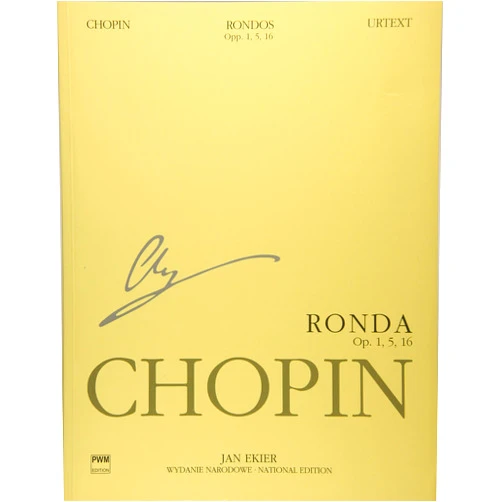 Jan Ekier,Pawel Kaminski,Frederic Chopin Rondos for Piano: Chopin National Edition Vol. VIIIA (National Edition of the Works of Fryderyk Chopin: Series A: Works Published During Chopin's ... Seria A: Utwory Wydane Za Zycia Chopina, 8)