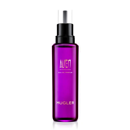 Mugler Alien Hypersense - Eau de Parfum - Women's Fragrance - Floral & Woody - With Green Mandarin, Pear Accord, Jasmine, & Cashmere - Long Lasting Perfume