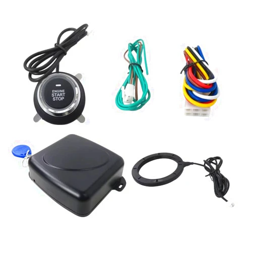 USonline911 12V Car Ignition Switch RFID Engine Start Push Button Keyless Entry Starter Kit