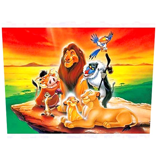 Better Selection DIY 5D Diamond Art Kit for Adult, The Lion King Movie Simba Full Drill Embroidery Cross Stitch Picture Supplies Arts Craft for Home Wall Decor Paint 11.8x15.7 inches