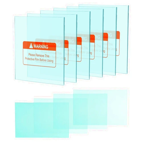 Generic TRQWH 10 PCS Welding Helmet Lens Clear Cover 6 Outer (5.4