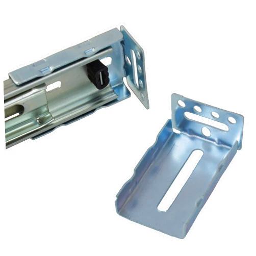 GlideRite Hardware SK35-5 SK-35 Face Frame Rear Mounting Socket Brackets 5 Pack, 5-Pack