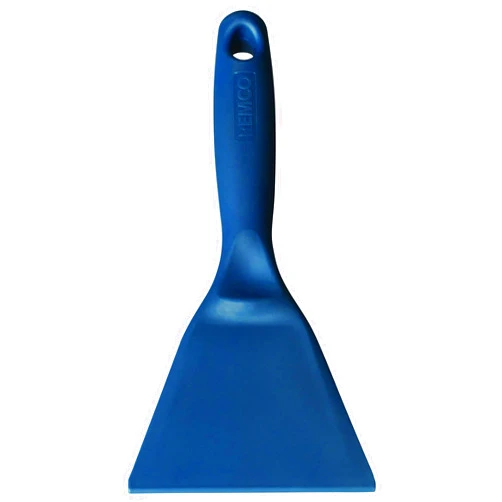 Vikan Remco 6962MD3 Blue Polypropylene Metal Detectable Hand Scraper, Injection Molded Blade, 9.7