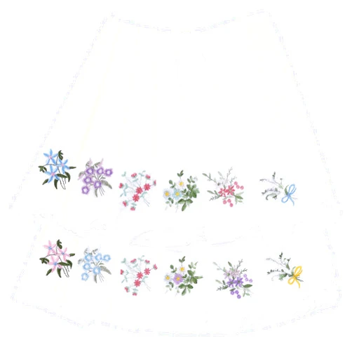 Salbsever Vintage Floral Lace Handkerchiefs - 12pcs Soft Cotton Women's Embroidery Hankies, Machine Washable for Wedding Party
