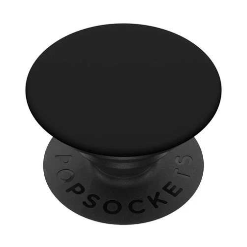 Matte Black Stands Matte Black PopSockets PopGrip: Swappable Grip for Phones & Tablets PopSockets Adhesive PopGrip