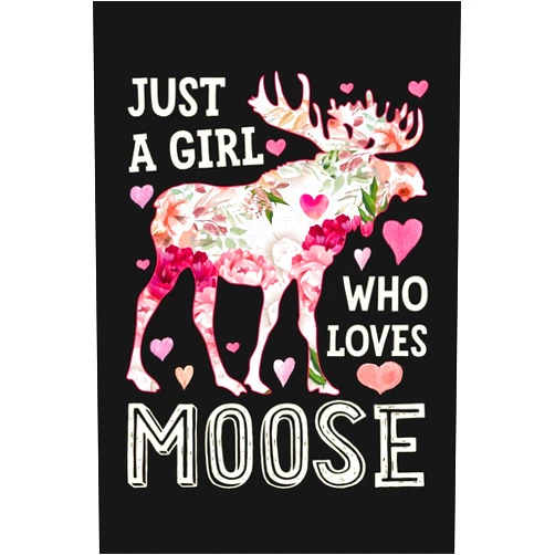 By Amoosing Moose Media (Author) Just a Girl Who Loves Moose: Moose Lined Notebook, Journal, Organizer, Diary, Composition Notebook, Gifts for Moose Lovers