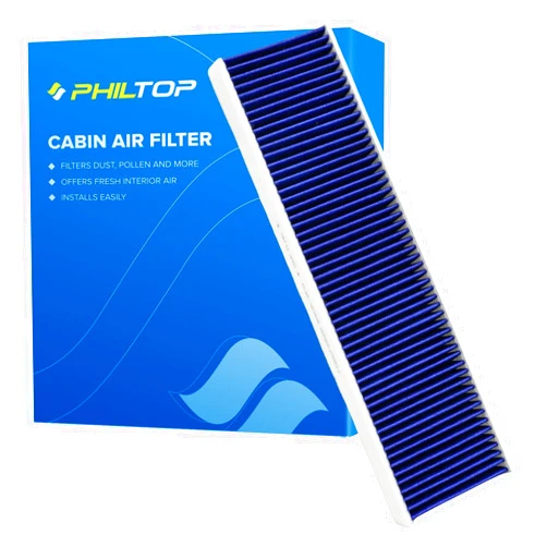 PHILTOP Cabin Air Filter, Replacement for CF11668, 2011-2023 Charger,Challenger,300, Premium Cabin Filter with Activated Carbon Filter