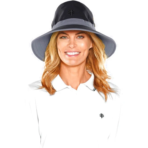 Coolibar UPF 50+ Men's Women's Matchplay Golf Hat - Sun Protective