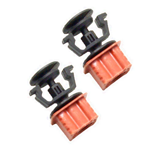 CNUPSM Radiator Mount Bracket And Upper Mount Pin 2 Pair 1695040114 2115040059 Compatible With Mercedes Benz E320 E500 E55 C350 CLS500 CLS55 E350 CL550