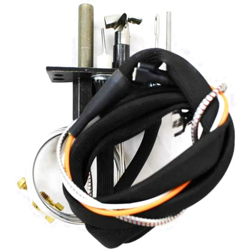 All Pro Fireplace Vermont Casting Propane Gas Pilot Assembly 20308978 PSE-LP439, Black