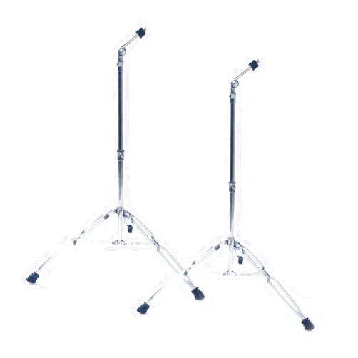 Datianxia 2 X Straight Cymbal Stand Drum Hardware Percussion Mount Holder Set, silver
