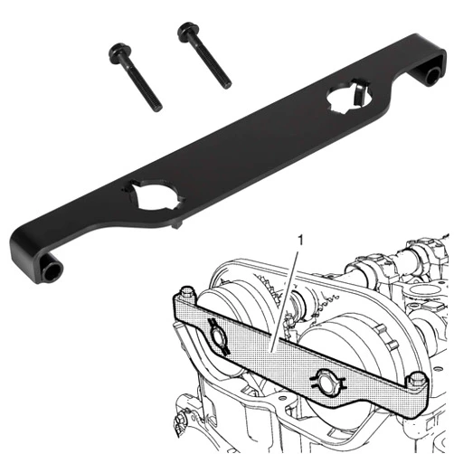 E-cowlboy AM-EN-48953 Cam Phaser Retainer - Camshaft Actuator Locking Tool for Ecotec/2010 Buick Lacrosse, 2010 Chevy Equinox, 2010 GMC Terrain fit with 2.0L, 2.4L ECOTEC Engines.