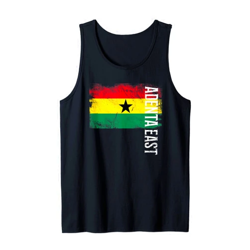 Love Africa style shirt Adenta East Ghana Flag Shirt For Ghanaians Men, Women, Kids Tank Top