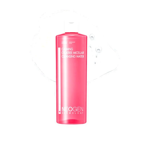 NEOGEN Calming Cleansing Water Cica Tree Micellar 13.52oz(400ml) for Sensitive Skin/Korean Skin Care/K-Beauty