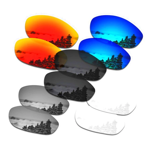 SmartVLT Set of 5 Men's Replacement Lenses for Oakley Monster Dog Sunglass Combo Pack S01