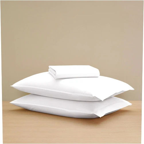 H by Frette Percale Simple Sheet Set (King) - Luxury All-White Bedding Sheet Set/Includes Pillowcases and a Fitted Sheet