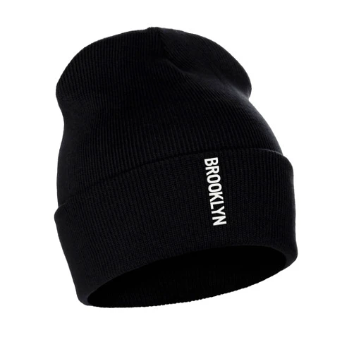 Daxton Vertical USA Cities Cuffed Beanie Winter Knit hat Skully Cap