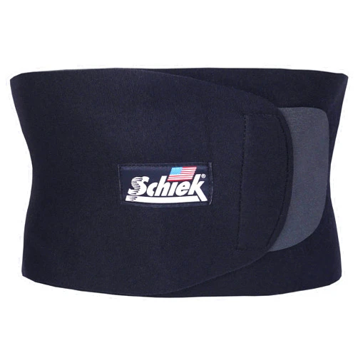 Schiek Sports Model 800 Waist Trimmer Belt - Black