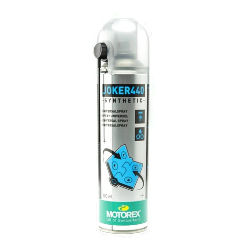 Motorex 302317 Joker 440 Fully Sythetic Universal lubricating and Corrosion Protection Spray, (500ml) 0.5 Liters