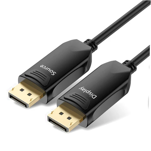 BIFALE DP Fiber Cable 33ft, Displayport Fiber Optic Cable High Speed 32.4 Gbps 8K@60Hz 4K@165Hz 2K@144Hz DP1.4, Fiber DP to DP Cable Slim and Flexible, Gold Plated Connector