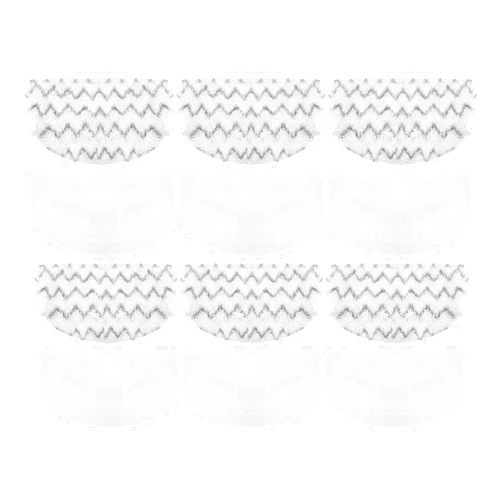 Jirmory 12 Pack Steam Mop Replacement Pads Compatible with Bissell Powerfresh Steam Mop 1940 1806 1544 2075 2685A 2181 2814 Series, Model 1940A 1940W 19405 2075A 2685A 5938, Microfiber Washable, Reusable