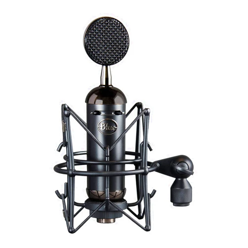 Blue Microphones Blue Blackout Spark SL XLR Condenser Microphone for Pro Recording, Streaming, Podcasting, Gaming, with Large Diaphragm Cardioid Mic Capsule, Shockmount, Detailed Natural Sound, Protective Case - Black