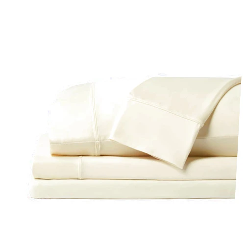 SHEEX - Original Performance Sheet Set with 2 Pillowcases, Ultra-Soft Fabric Cooling and Breathes Better Than Traditional Cotton - Ecru, Queen