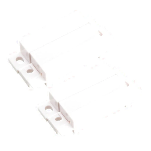 uxcell 3pcs MC-31 Surface Mount Wired NO+NC Door Contact Sensor Alarm Magnetic Reed Switch White