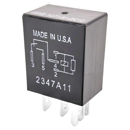 Sonzrod G8HE-1C7T-R1-DC12 Relay - 40A 12VDC 5-Pin SPDT Automotive Relay - Compatible with Select Jeep Vehicles (for Wrangler, Grand Cherokee) - Fixes Headlights, Cooling Fan & P0699/P0113 Codes