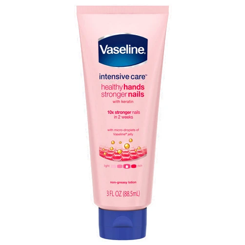 Unilever Healthy Hand and Nail Conditioning Lotion by Vaseline for Unisex - 3 oz Hand Lotion