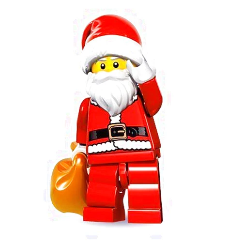 LEGO Series 8 Collectible Minifigure - Santa with Toy Sack