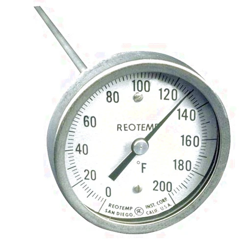 Jur_Global A36p 0-200 F Bimetal Thermom, 3 In Dial, 0 To 200F by Jur_Global