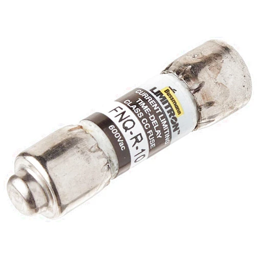 Bussmann FNQ-R-10, 10 Amp (10A) 600V Midget Time-Delay Class CC Fuse