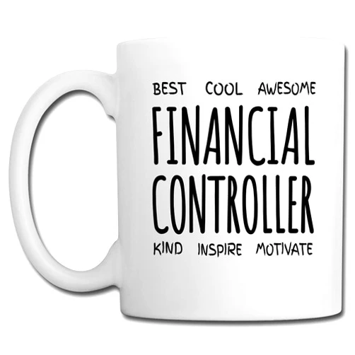 Shirt Luv Financial Controller Mugs Gifts For Co-Workers Appreciation, Birthday, Anniversary - Mom, Dad, Job, Employee Men Women - Novelty 11 oz Coffee Tea Mug White