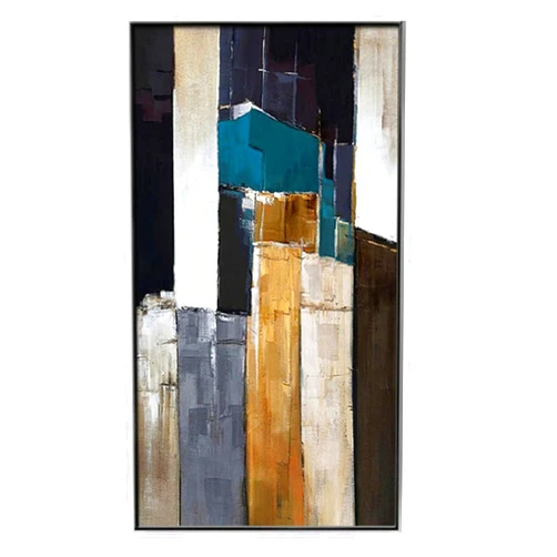 Handmade Carnaval Wall Art Abstract Handmade Oil Painting On Canvas Lovely Colorful Art Work Custom Painting Large Wall Decor Room Decor (140x280cm No Frame, D)
