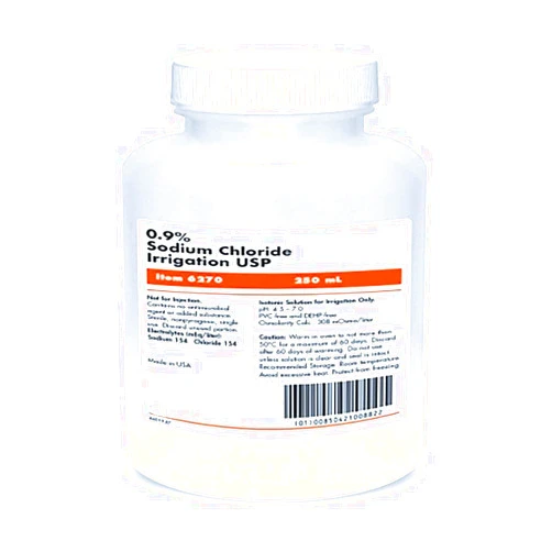Generic NA 250ml (8.5 fl oz) Sterile Saline Solution