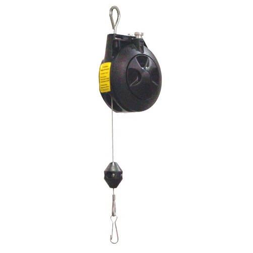 Reelcraft TB 01 Spring Retractable Tool Balancer, 6', Holds 0.0-1.5 lbs, Cable Included