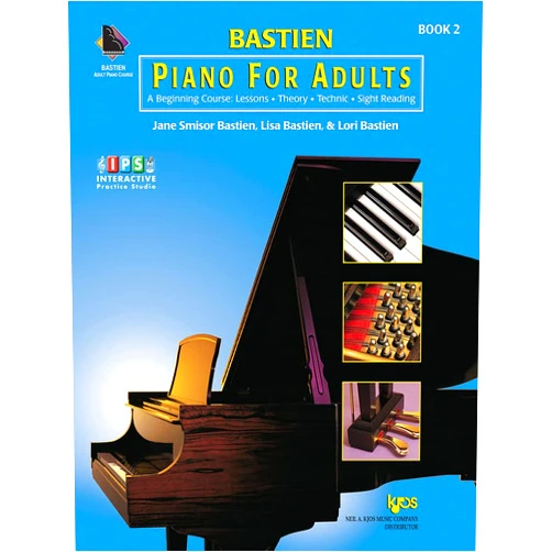 By Jane Smisor Bastien (Author), Lisa Bastien (Author), Lori Bastien (Author) & 0 more KP2 - Bastien Piano for Adults Book 2 - Book & IPS (Interactive Practice Studio)