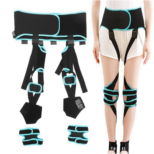 FILFEEL Leg Corrector Strap, O X Type Leg Correction Bandage, O X Legs Correction Belt Legs Posture Corrector Band for Adults (M)