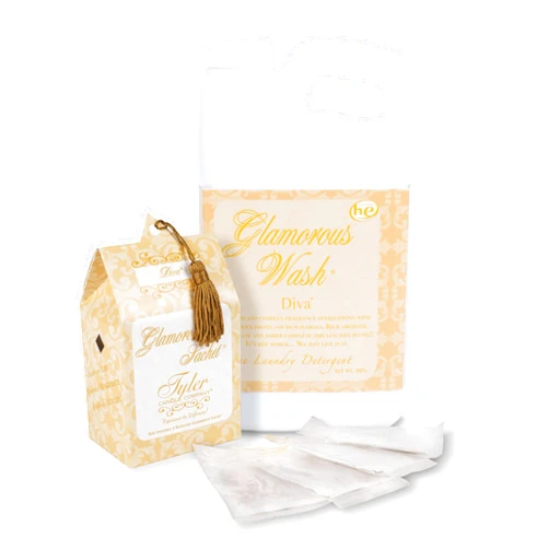 TYLER Liquid Glamorous Wash, Diva, 907g. (With Dryer Sachets)