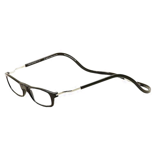 Clic Goggles Clic Black Expandable XXL Reading Glasses, Black +2.50
