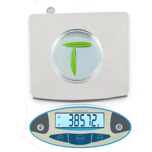CGOLDENWALL Lab Scale 5000gX0.01 Gram High Precision Laboratory Balance Electronic Scientific Weighing Scale Without Calibration Weight 110V