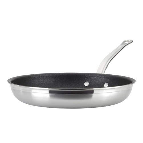 Hestan - ProBond Collection - TITUM 100% Triple Bonded Nonstick Stainless Steel Frying Pan, Induction Cooktop Compatible, Made without PFOAs (12.5-Inch)